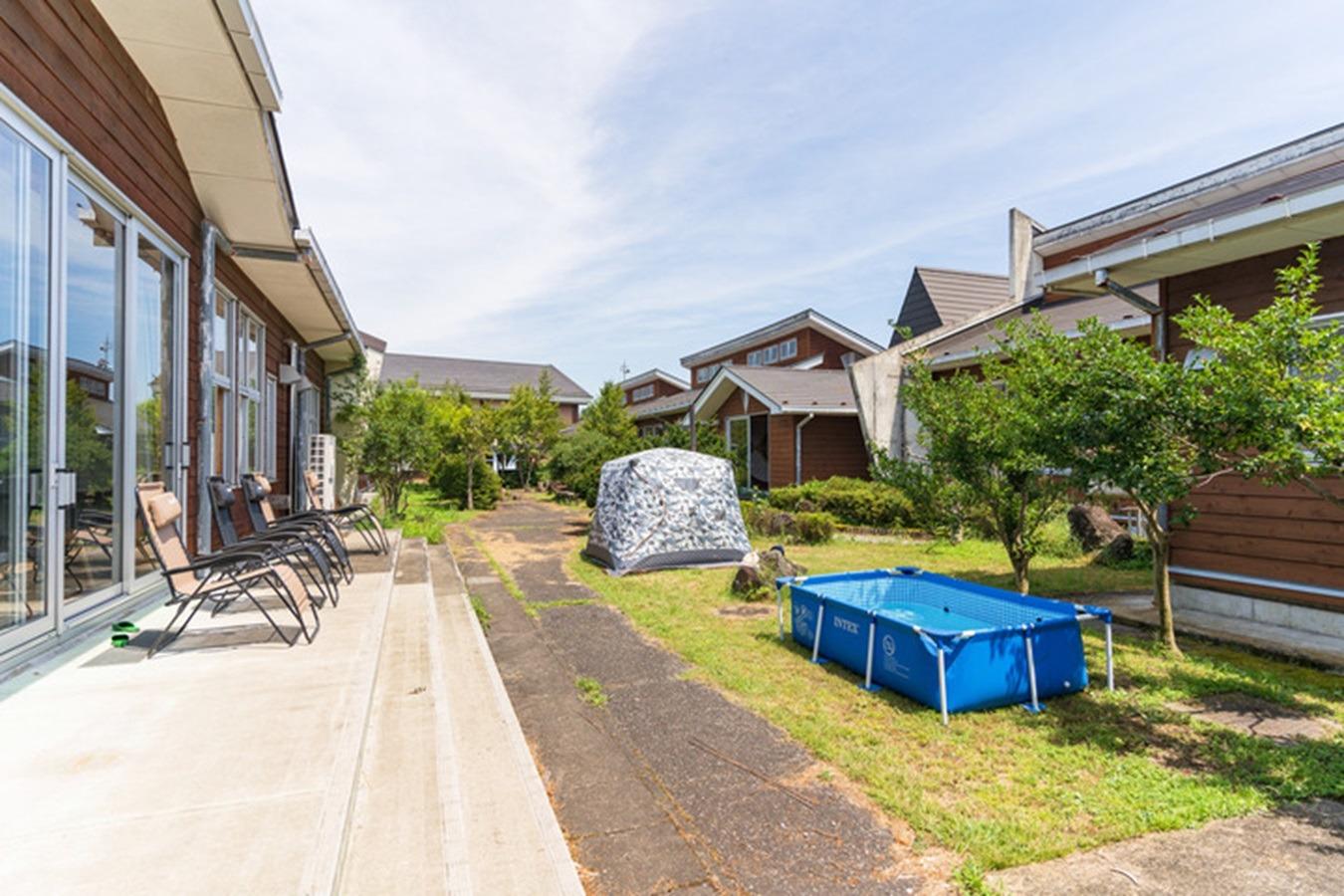 長井小学校跡地 キャンプ場のサウナ（イメージ）