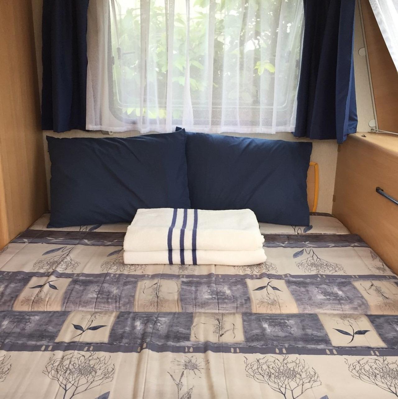 【Adria】アドリア号：シーズンに合わせて寝具のご用意をしています