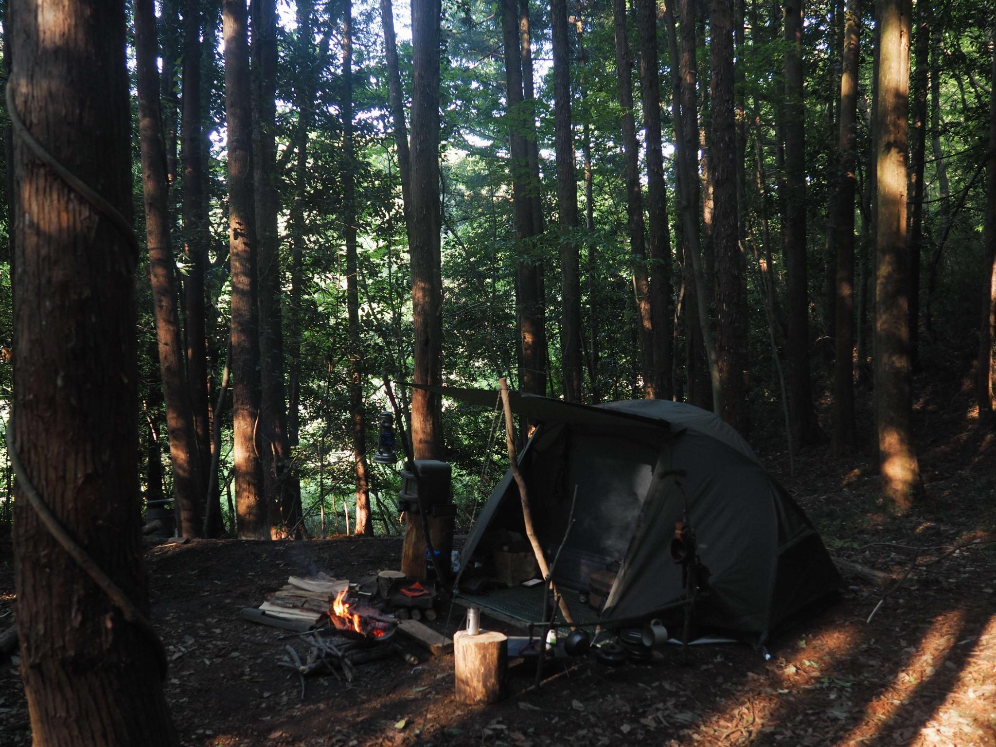 ソロキャンプやグループソロにぴったり