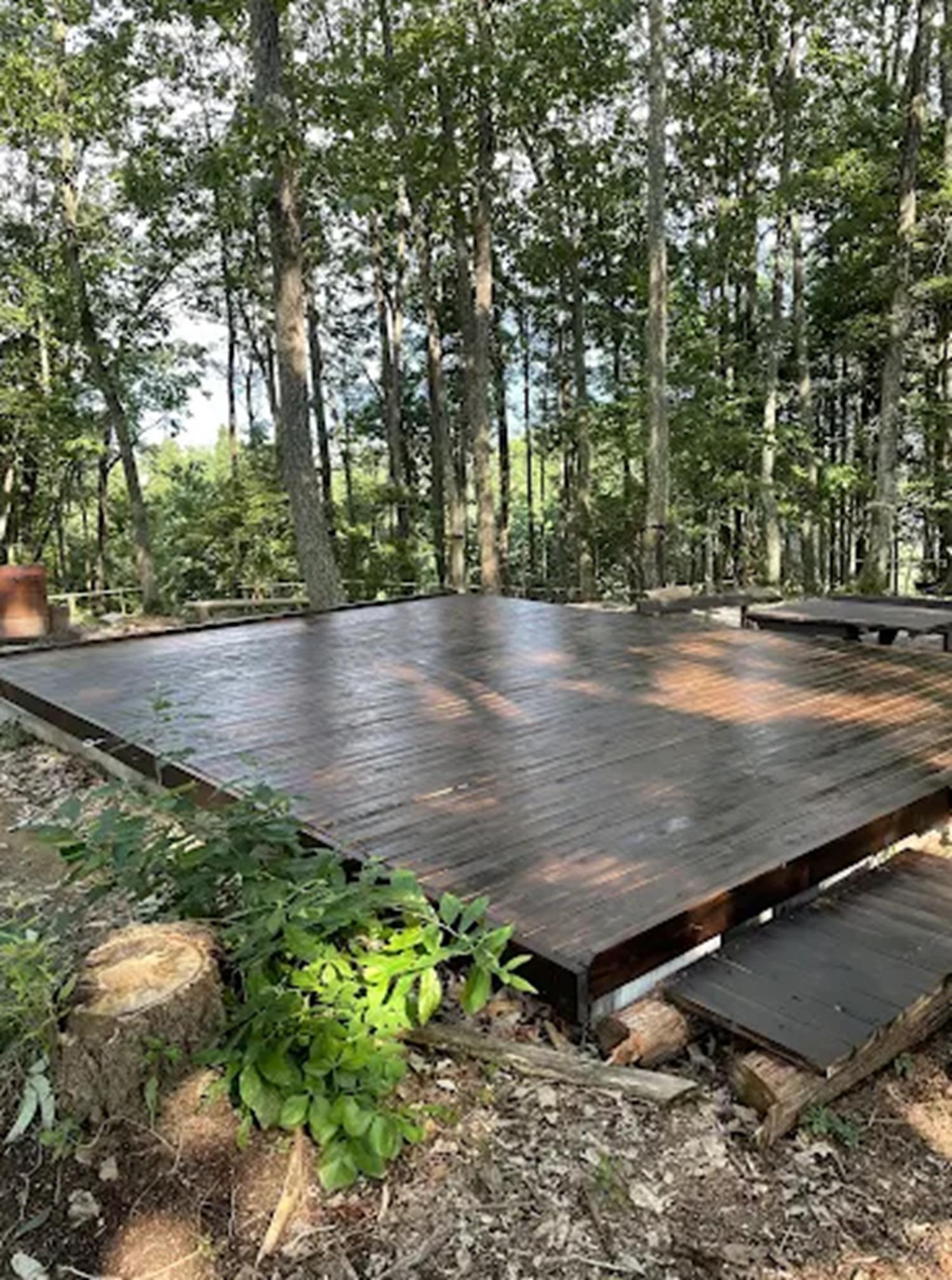 一日３組（1名から20名）限定のプライベートキャンプ場