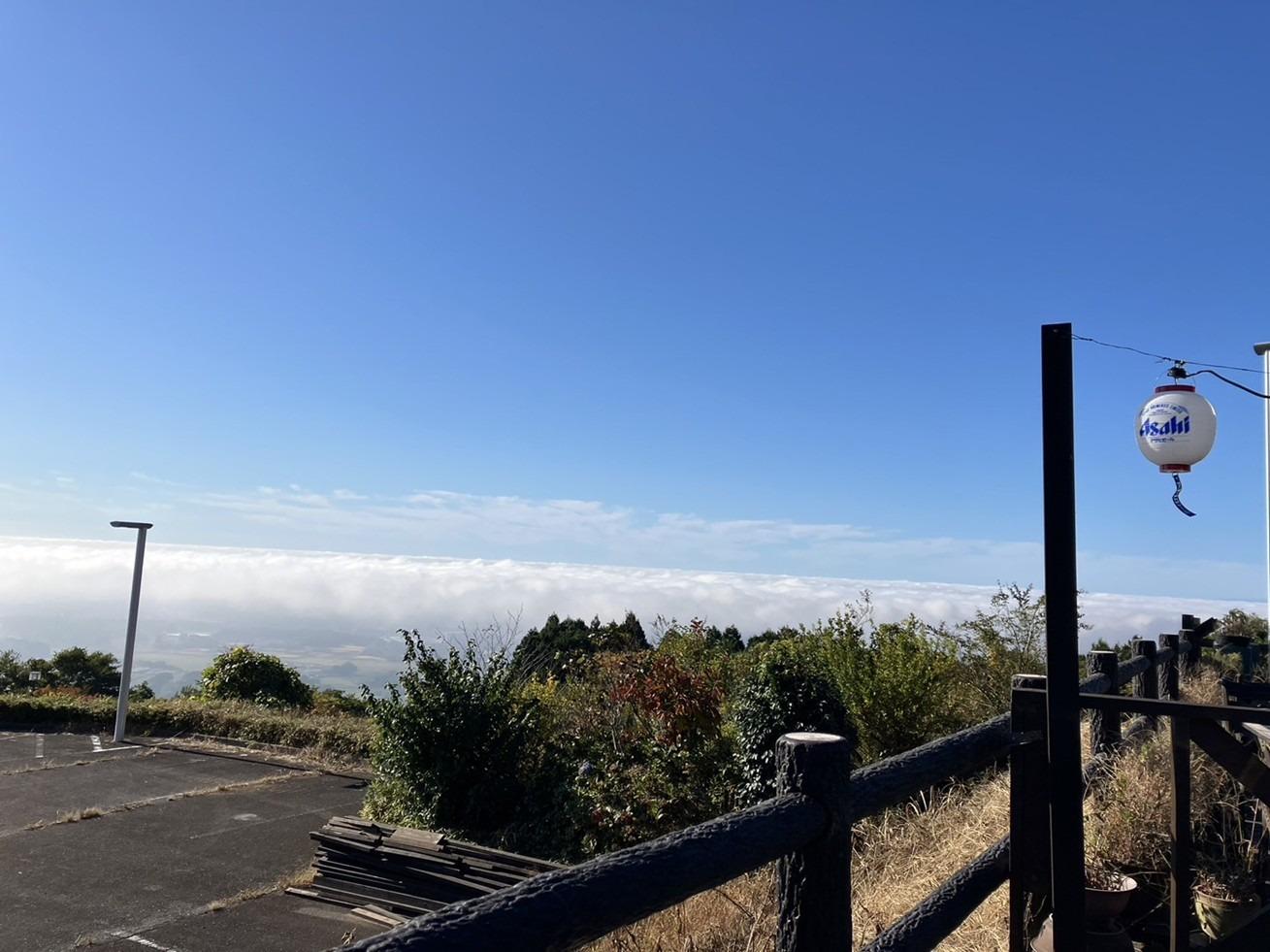 晴れた朝は雲海をお楽しみいただけます。