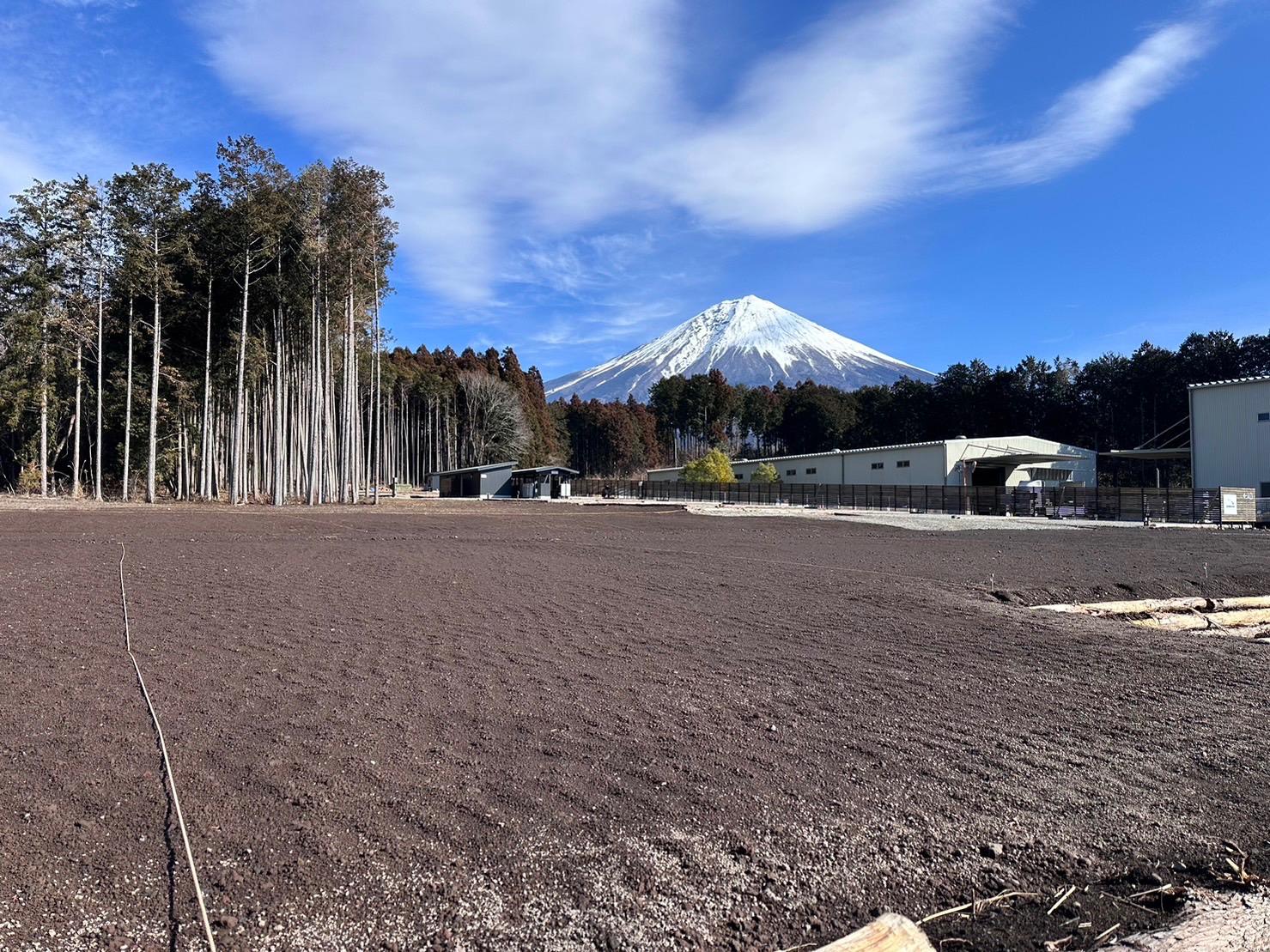 通常サイトからの富士山