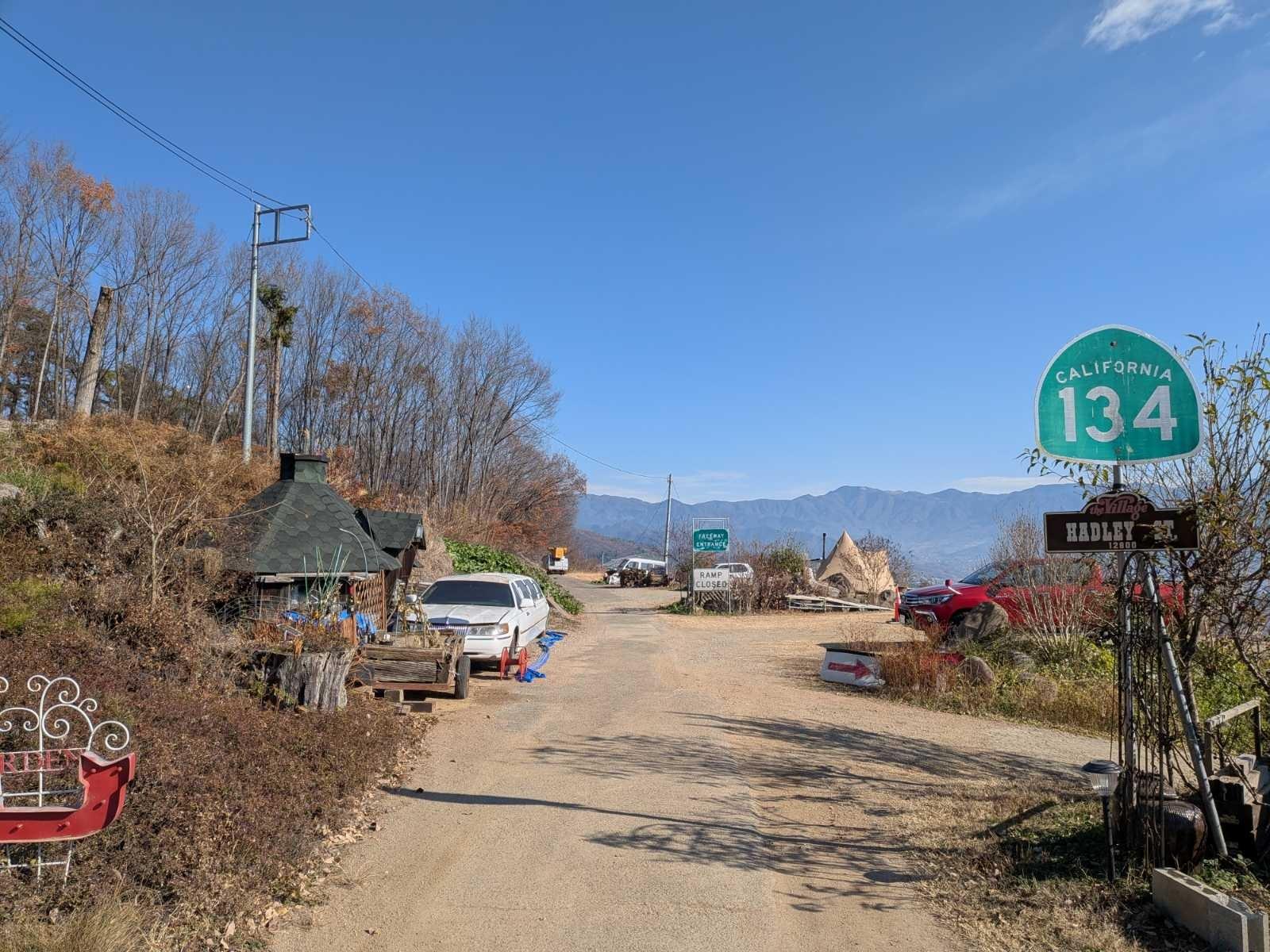 入り口からの風景