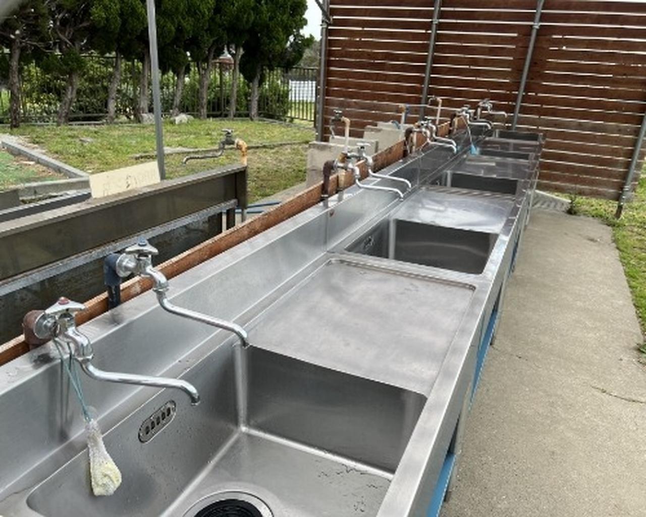水洗い場・炊事場  ご利用料金：無料