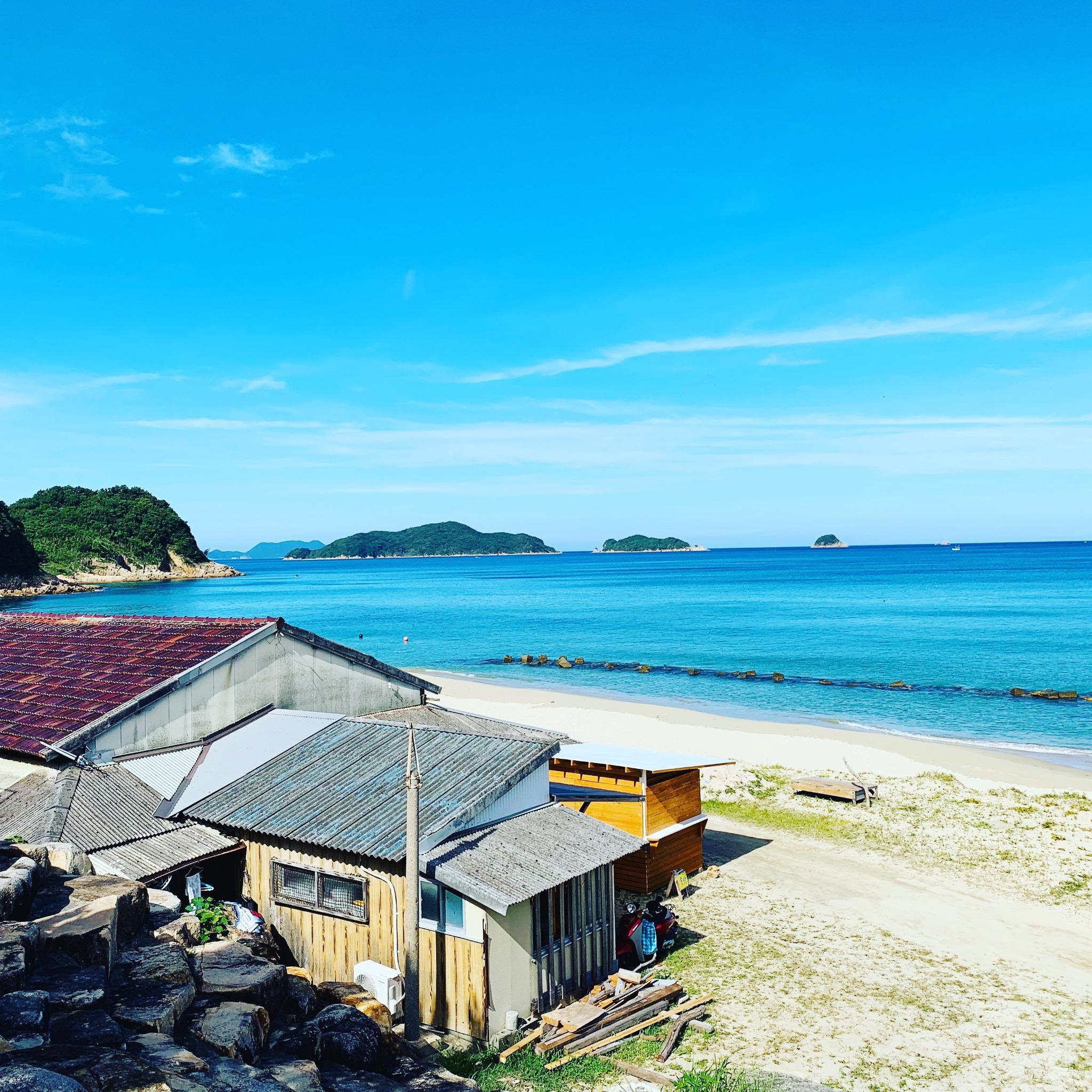 石段から望む風景