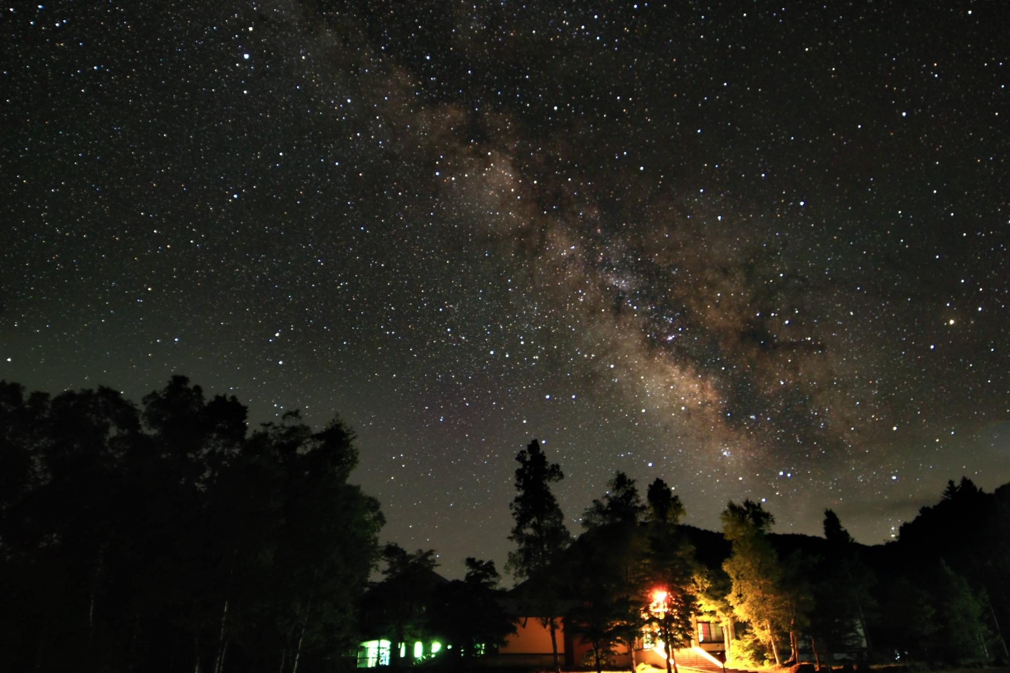 満天の星空を堪能