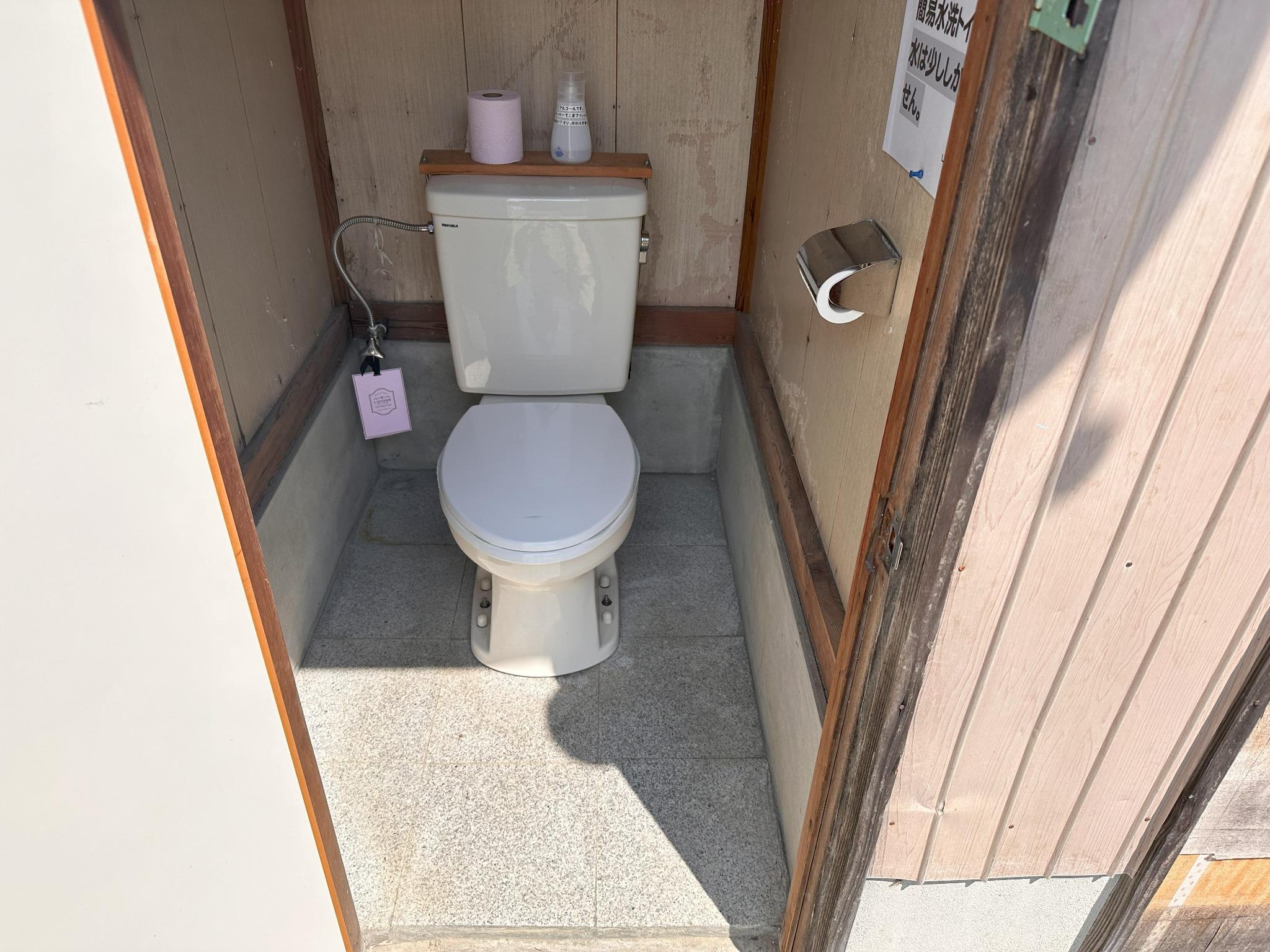 キャンプの方専用トイレとなっています。