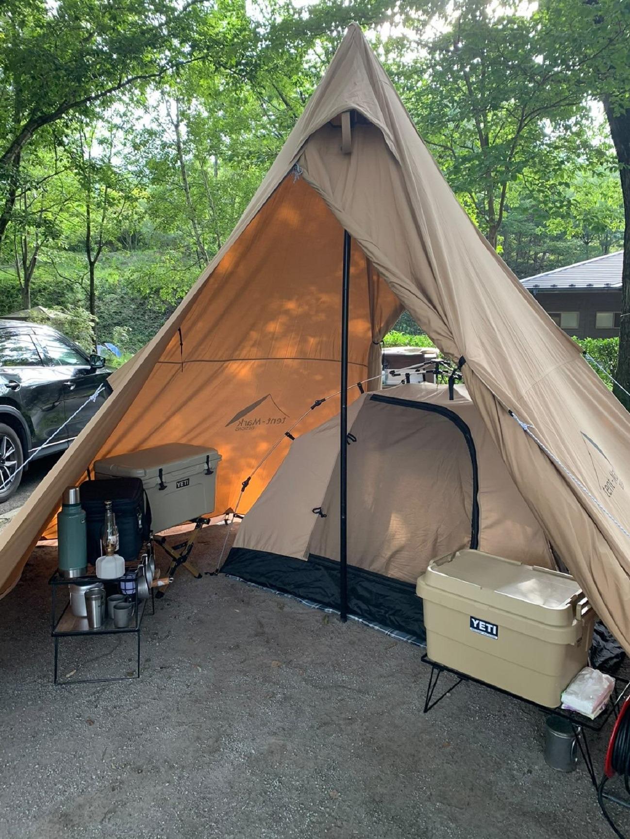 木漏れ日があふれるフリー区画