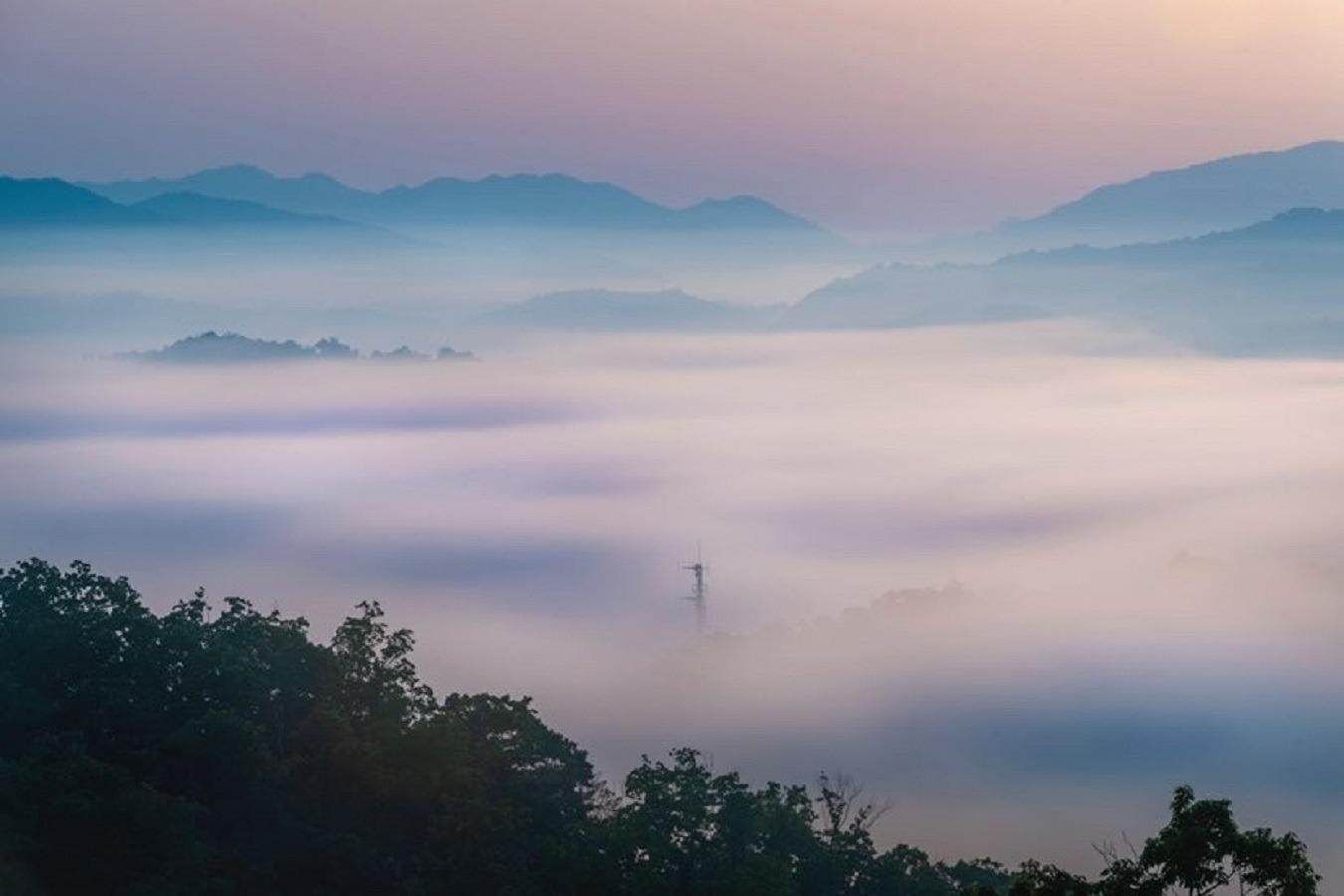 10月頃から雲海が見れます