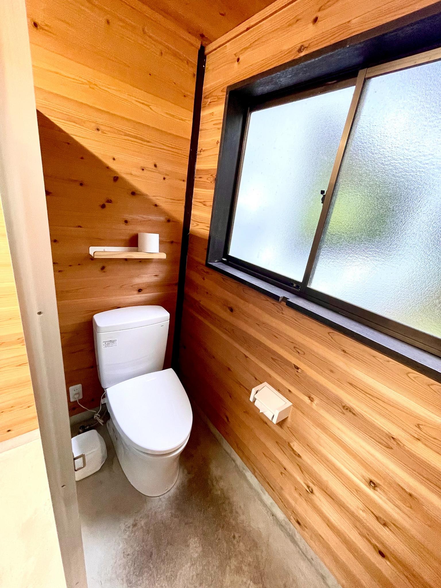 こまめに清掃されるお手洗い