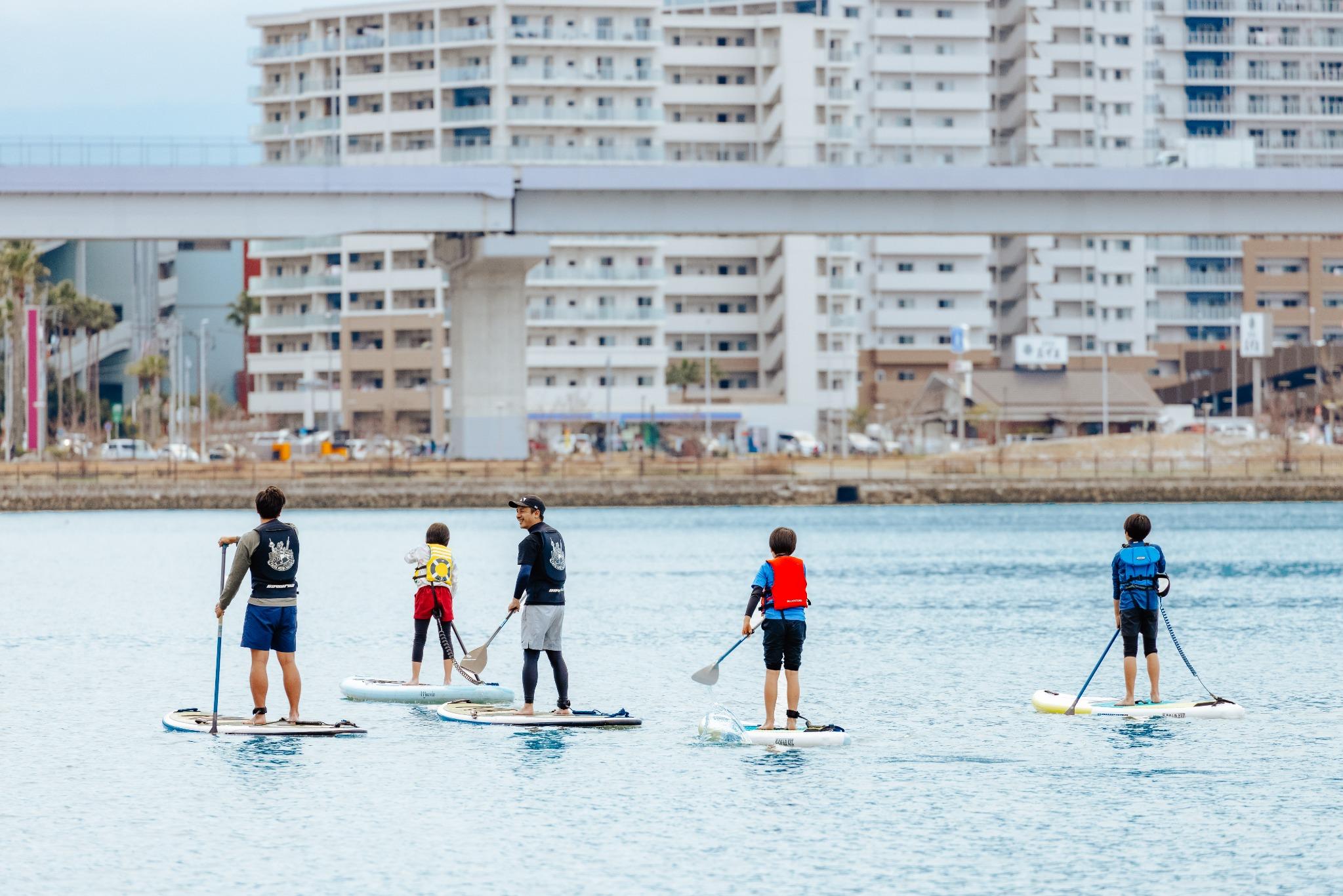 SUP体験（すぐ近くに海があります）