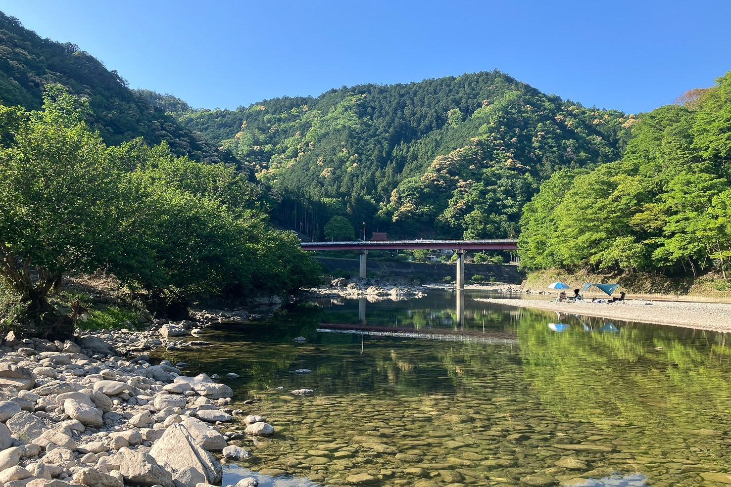 吉野川なつみキャンプ場