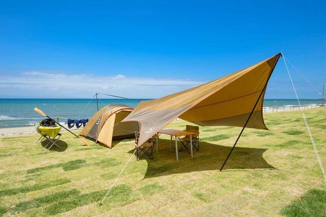 新潟県のキャンプ場「角田浜キャンプ場」