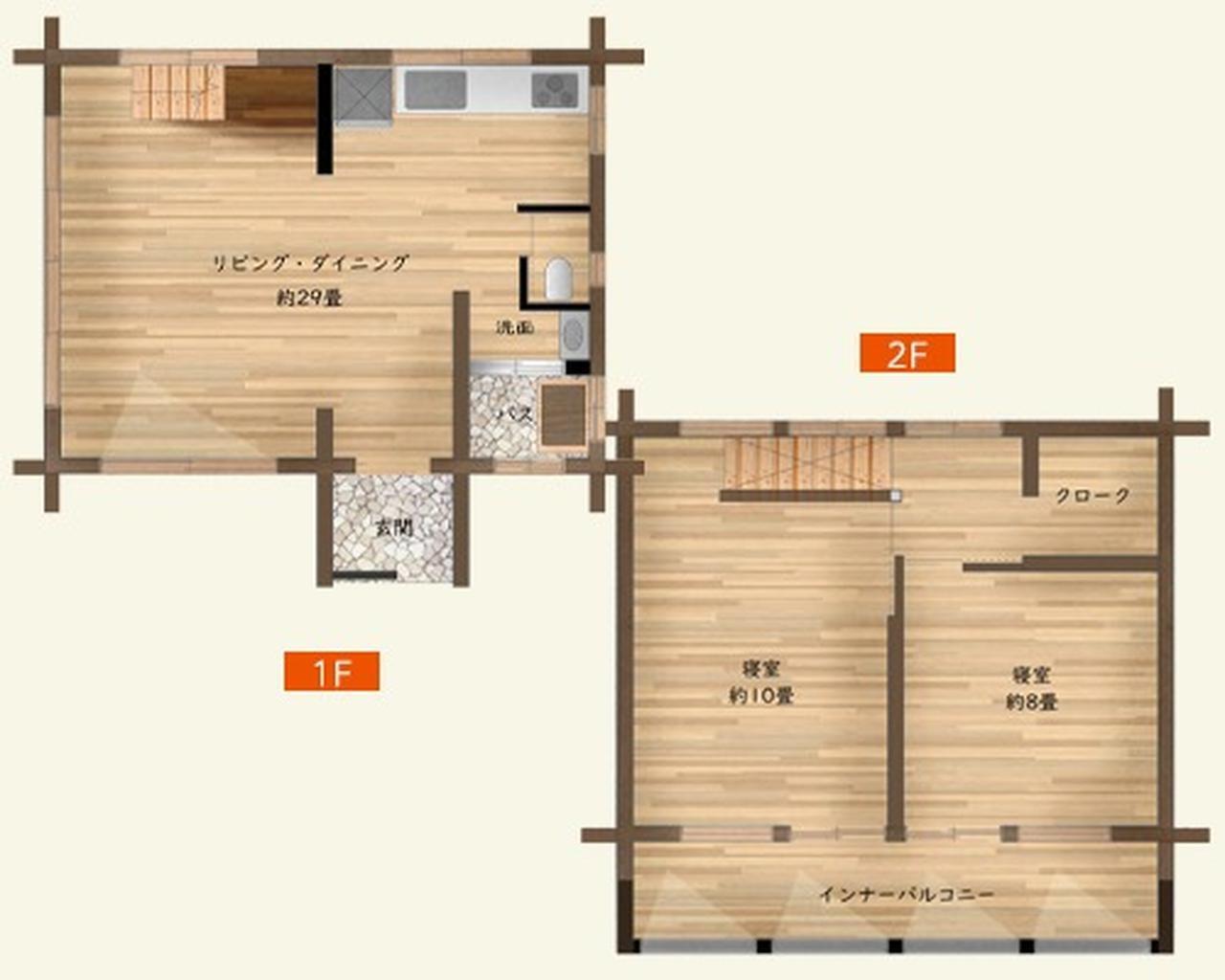 フォレストハウス間取り図