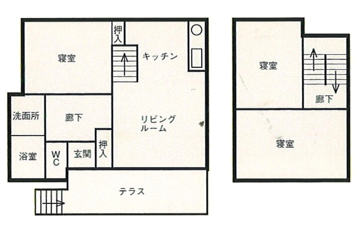 間取り図（２号棟）