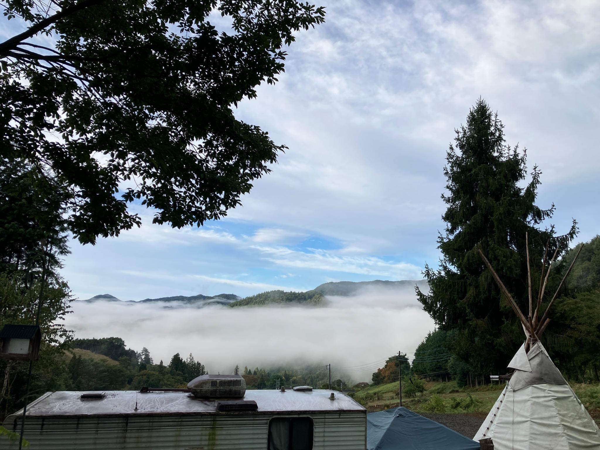 雲海のような景色が素敵