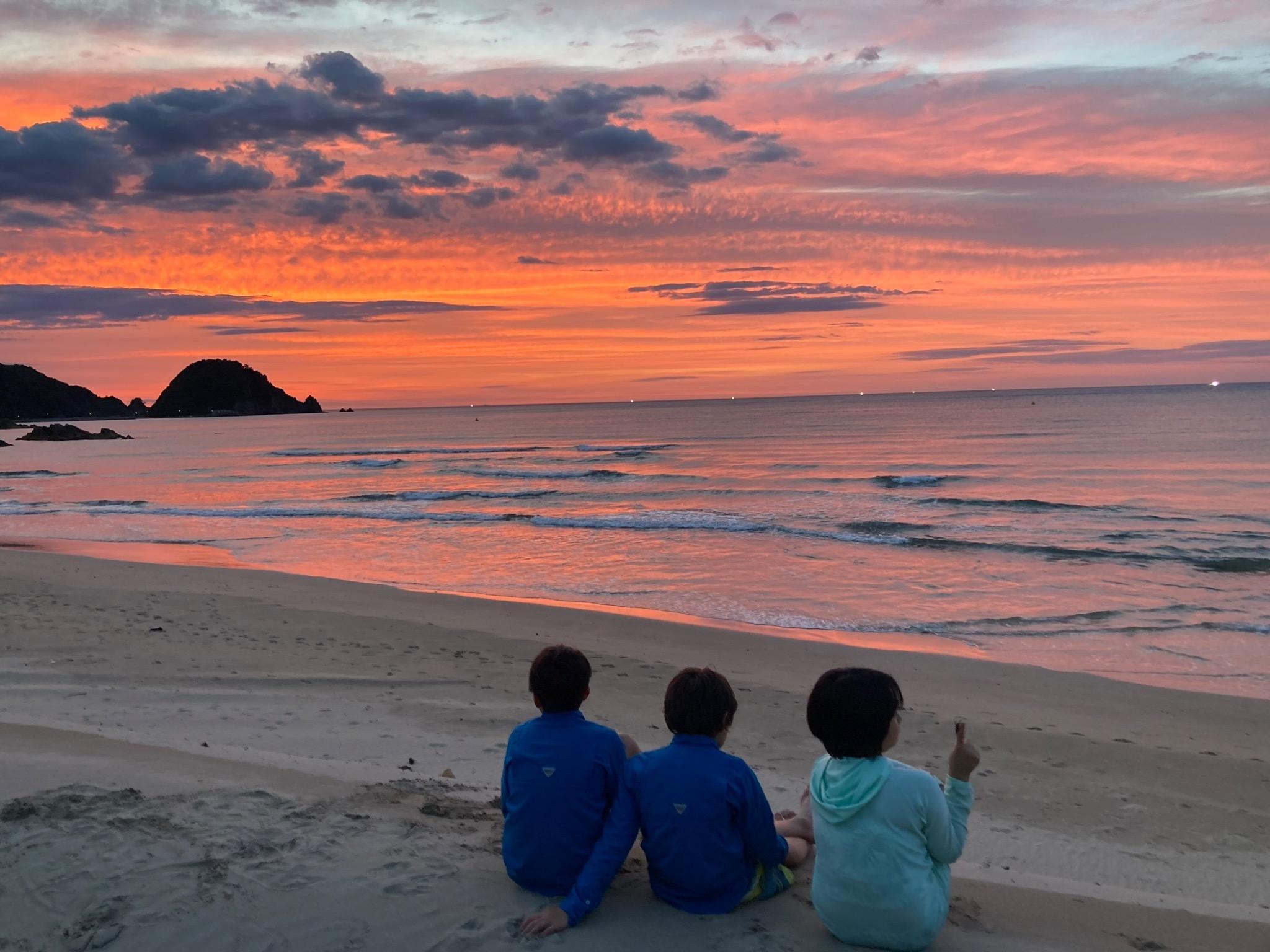 夕陽の絶景