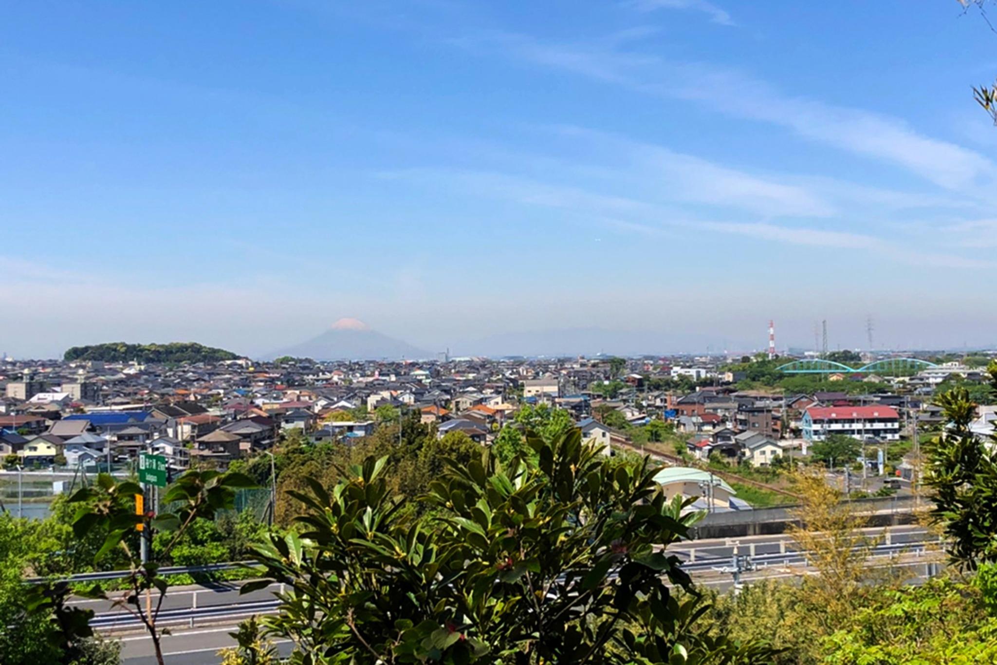 山頂からの富士山