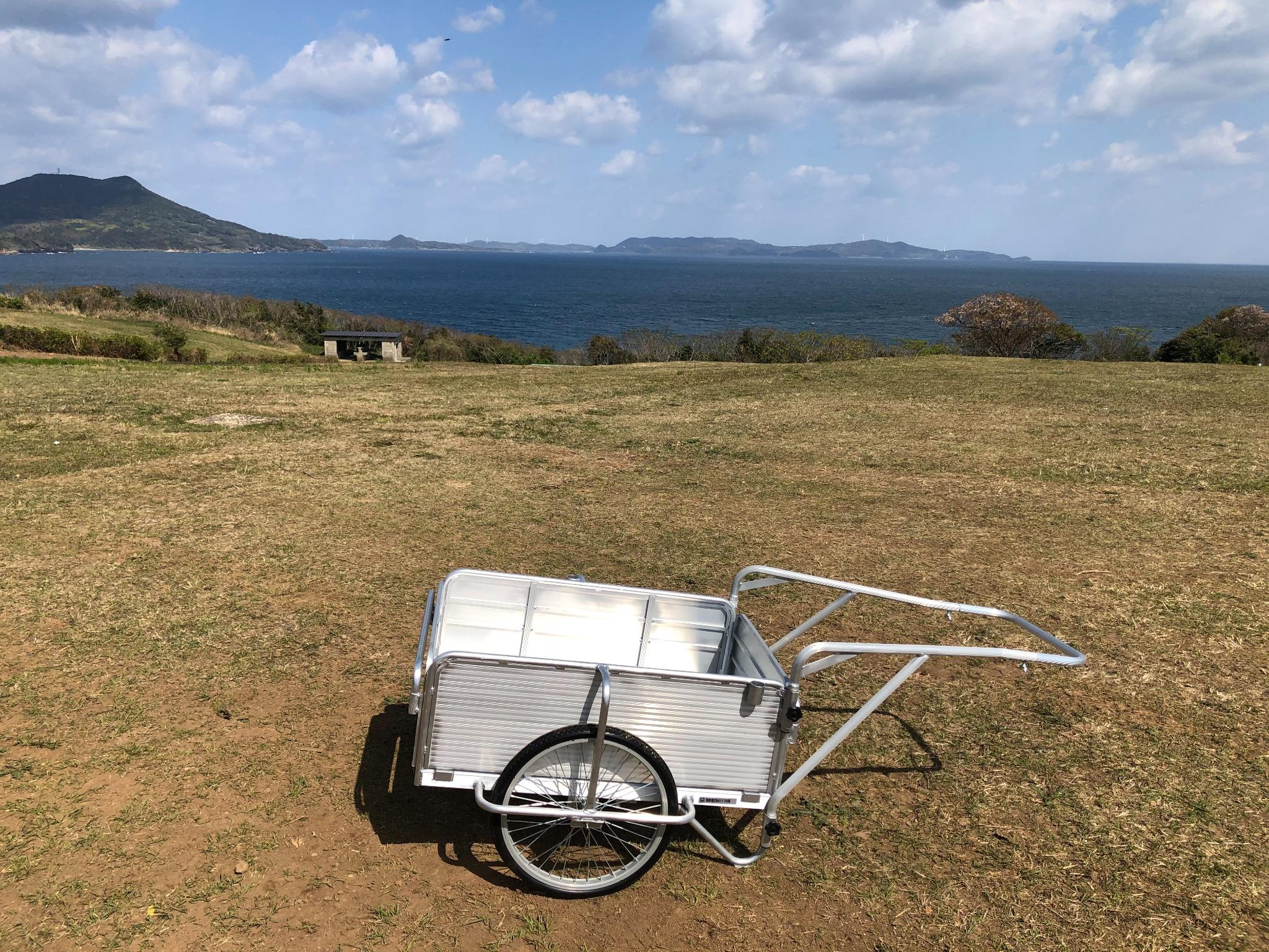 車の乗り入れはできませんが、リヤカーをお使いいただけます