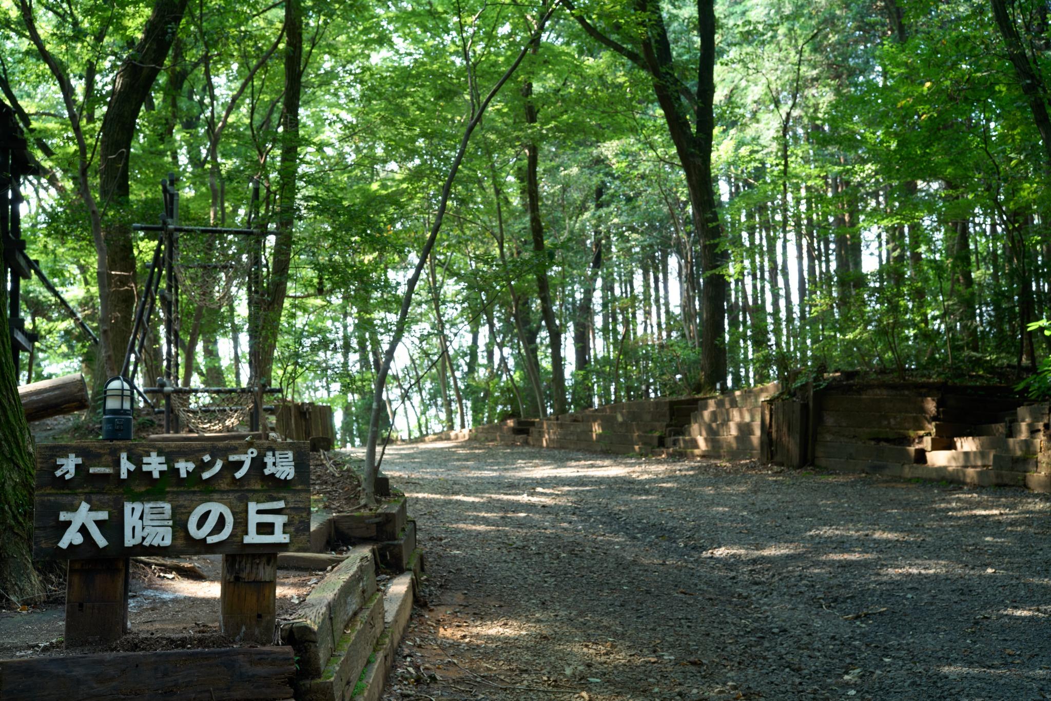 キャンプ場入口