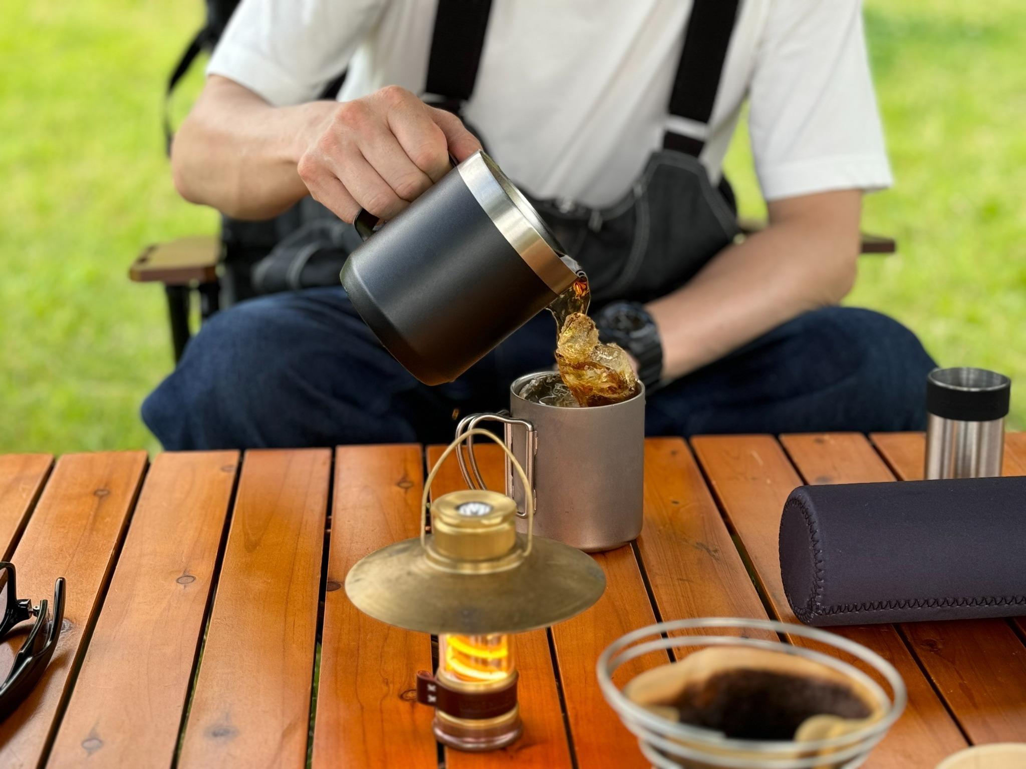 キャンプと言えば、コーヒータイム☆