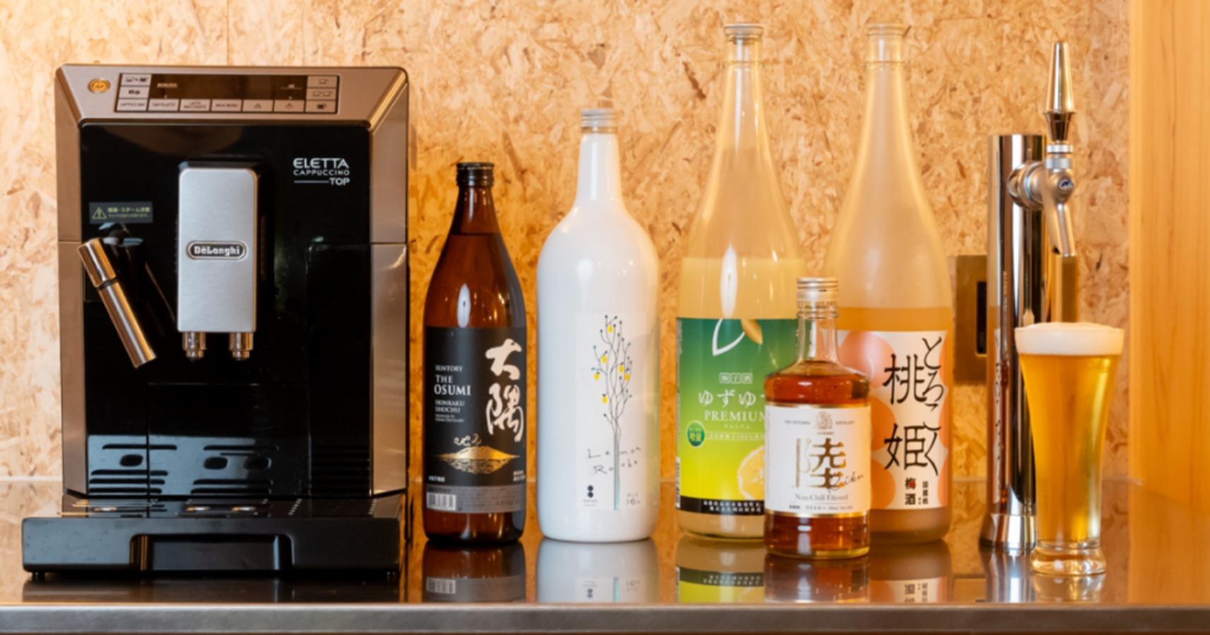 ビールを含むフリーフロー。