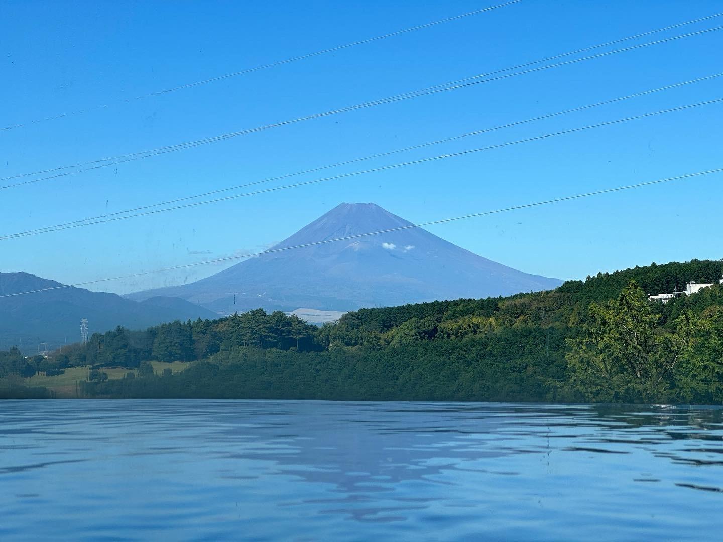 大浴場からの富士山（男性風呂）