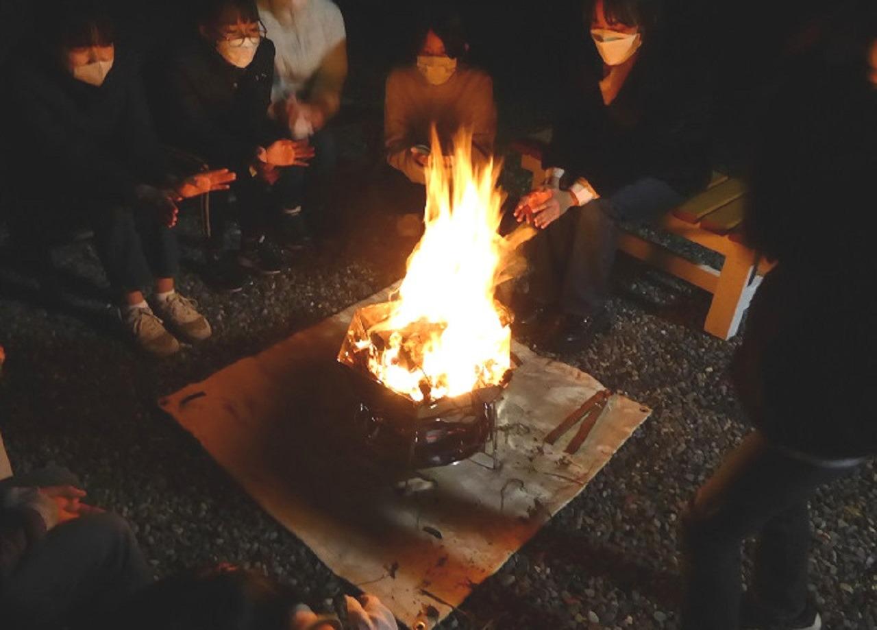 女子会でも安心してCAMP気分（管理人常駐）