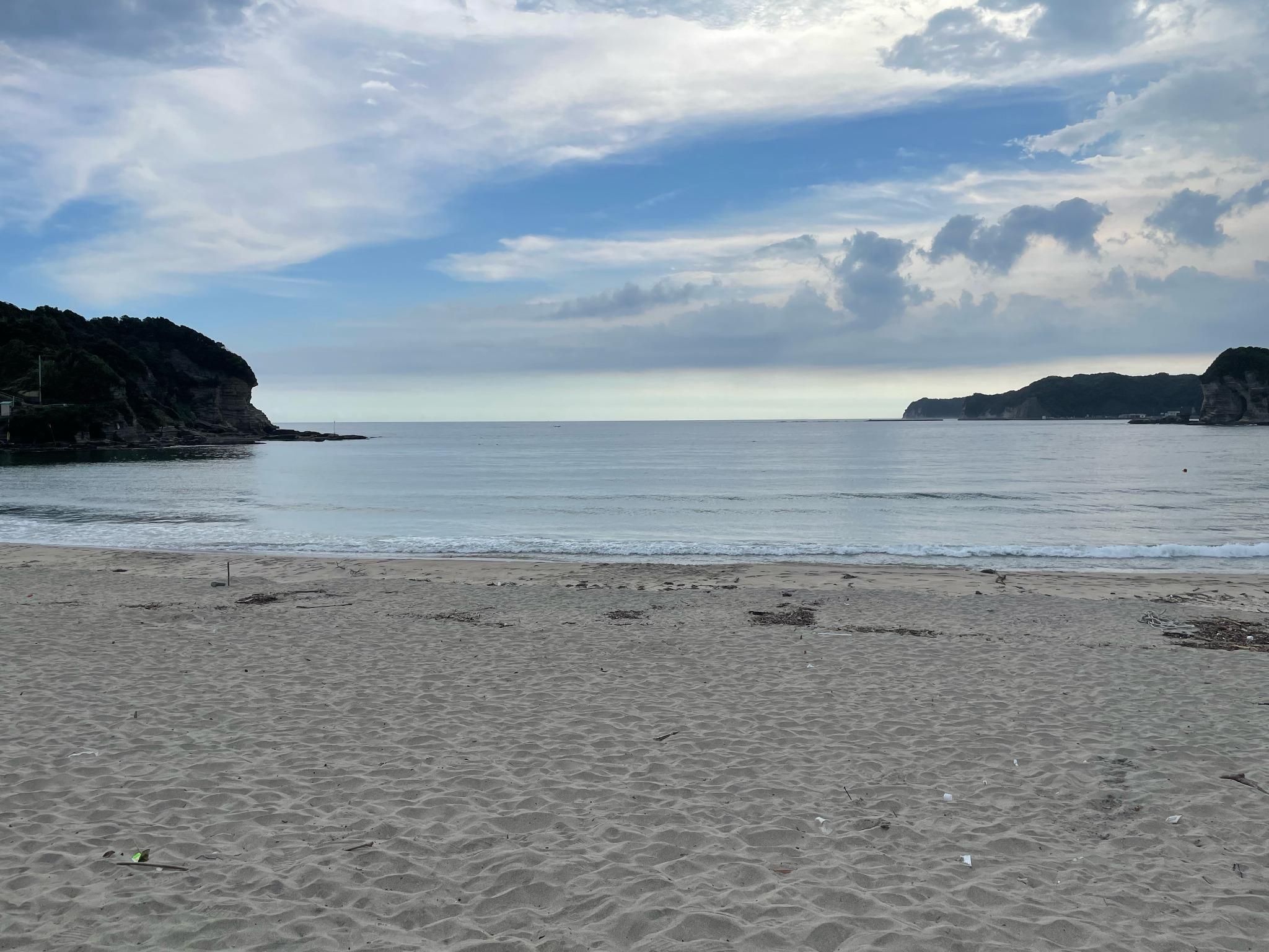 お勧めすぽっと③　きれいで波の静かな守谷海岸