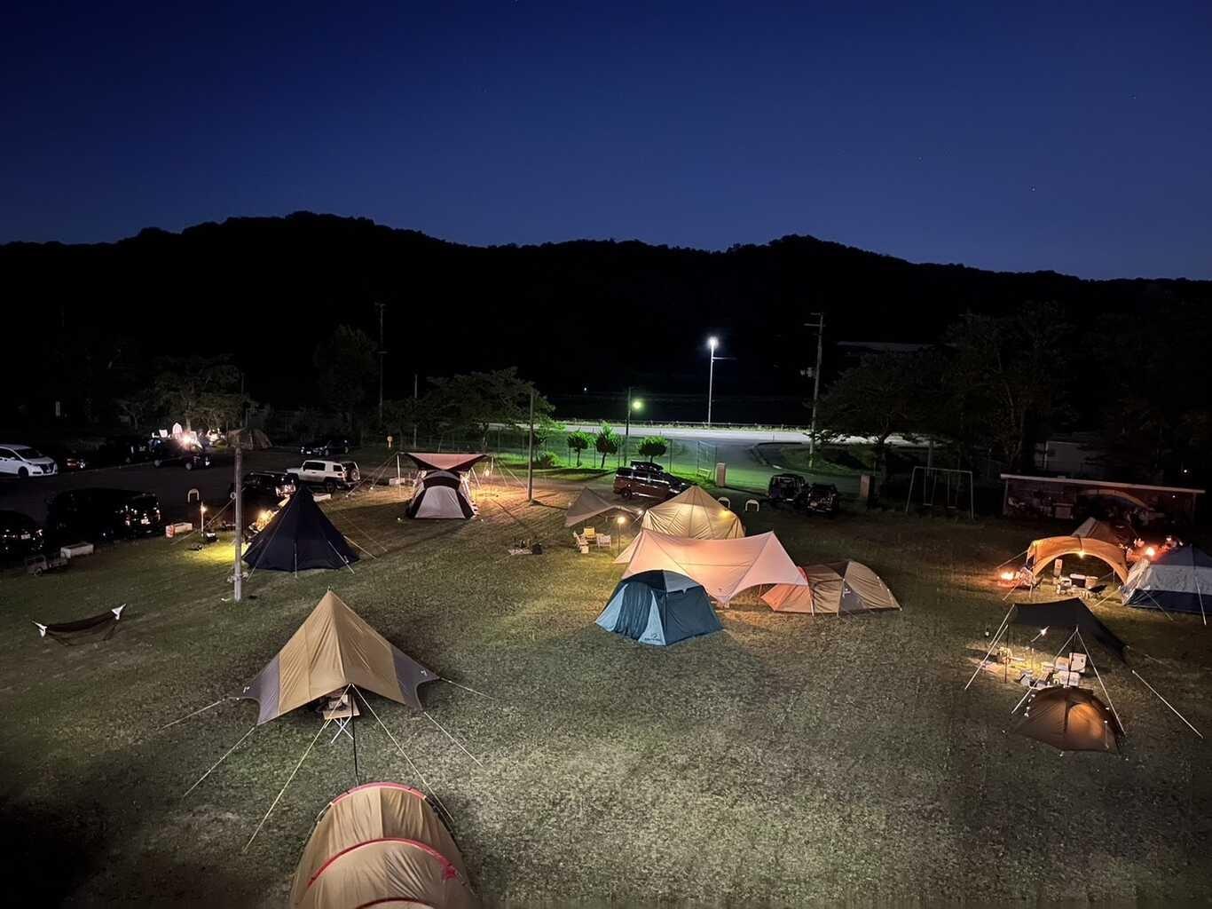 夜は静かにまったりと