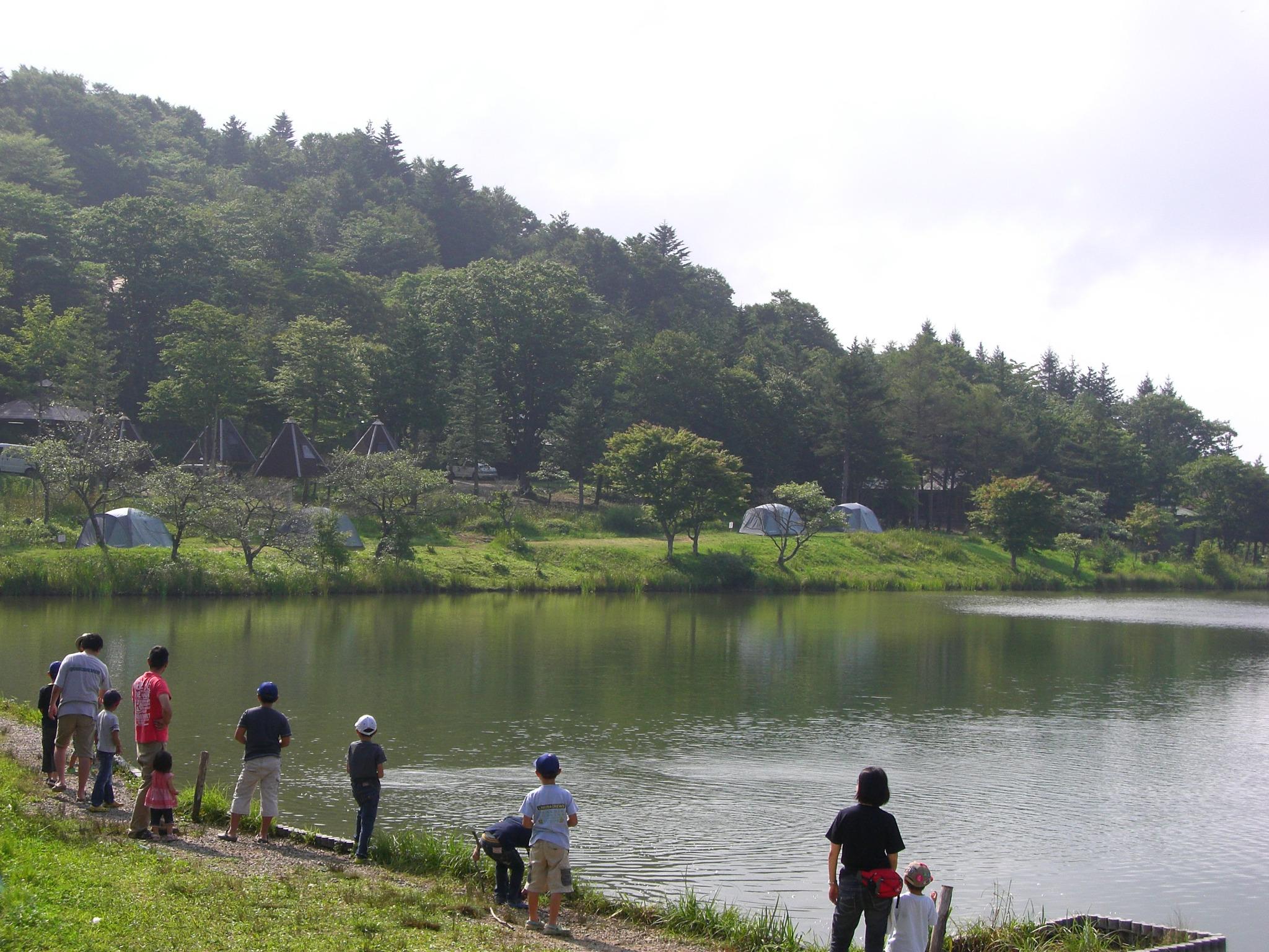 キャンプ場風景