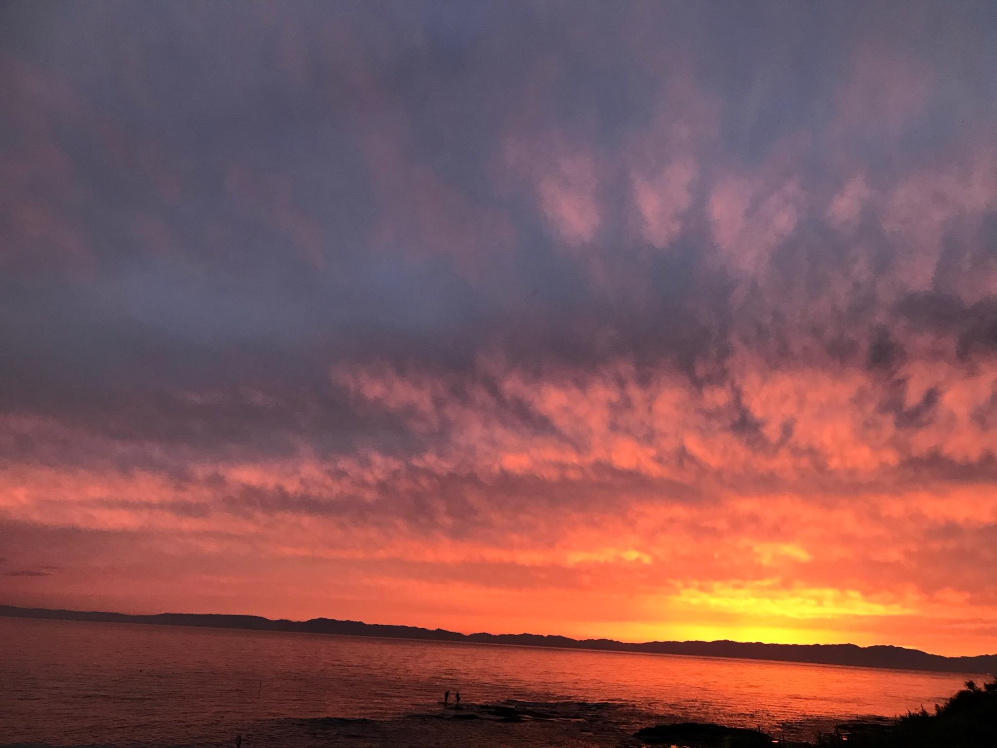 夕日スポットで有名です☆