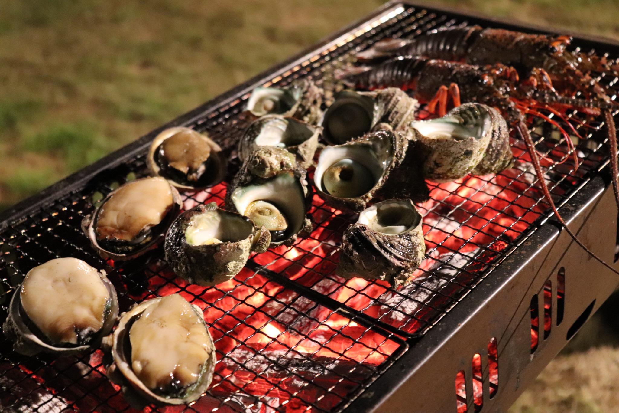 ・夕食はBBQで南房総を堪能しましょう！