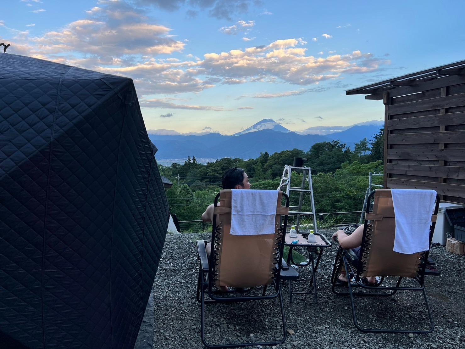 ととのいてらすからの富士山