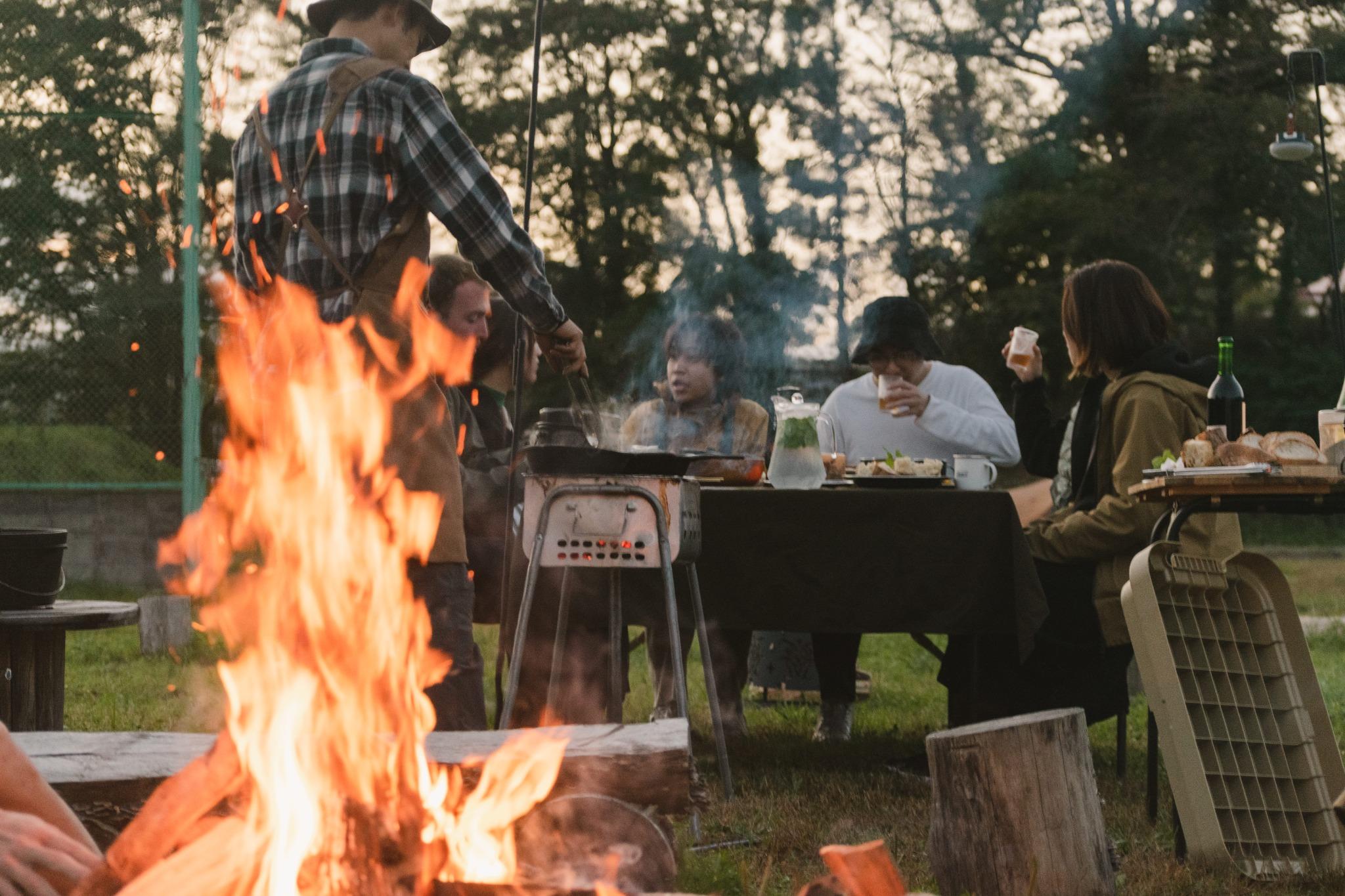 BBQや焚火を楽しもう！