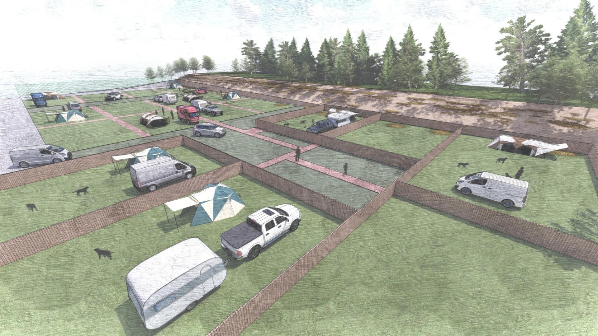 キャンピングカーオートサイト