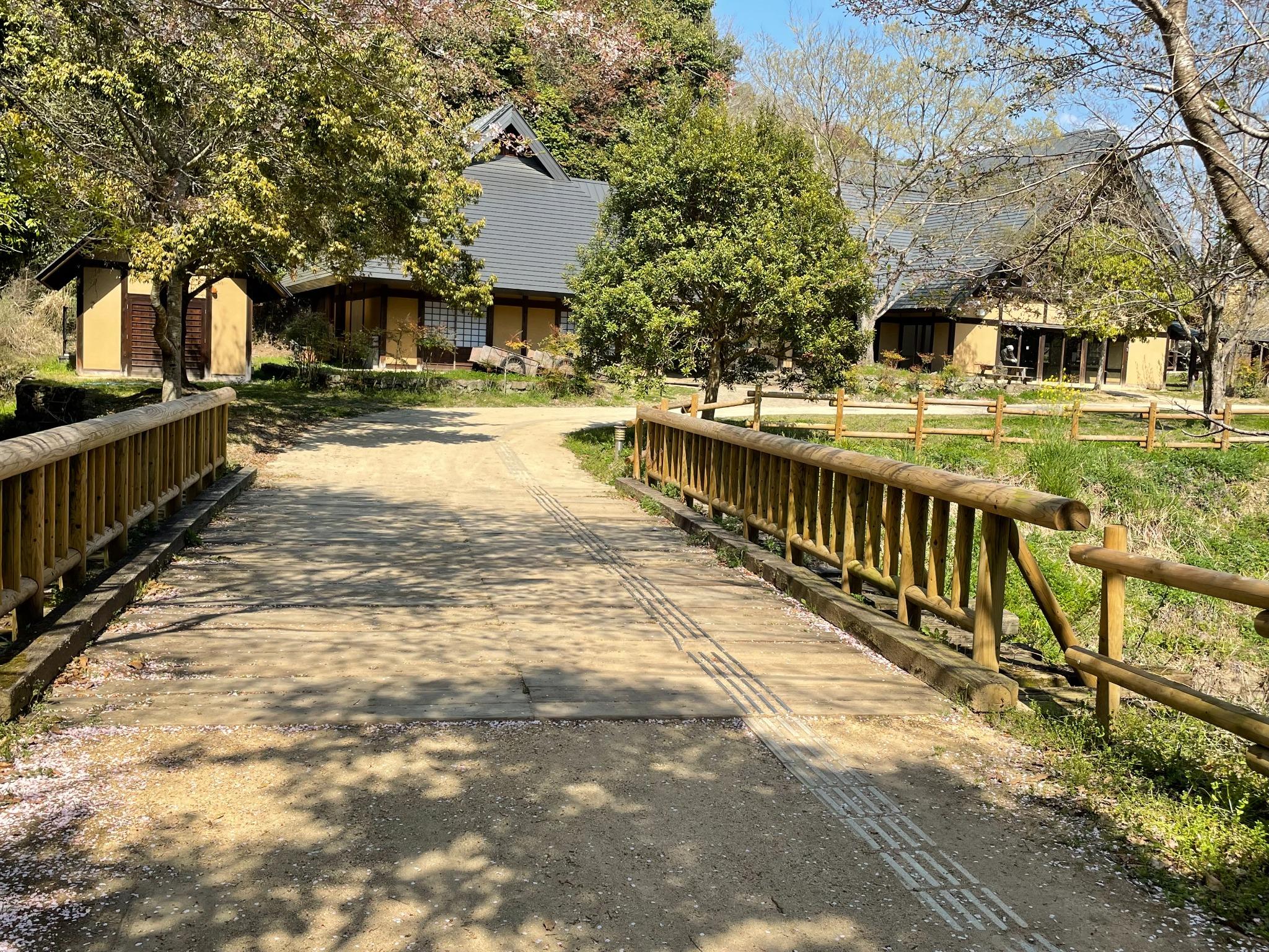 駐車場からセンターハウス