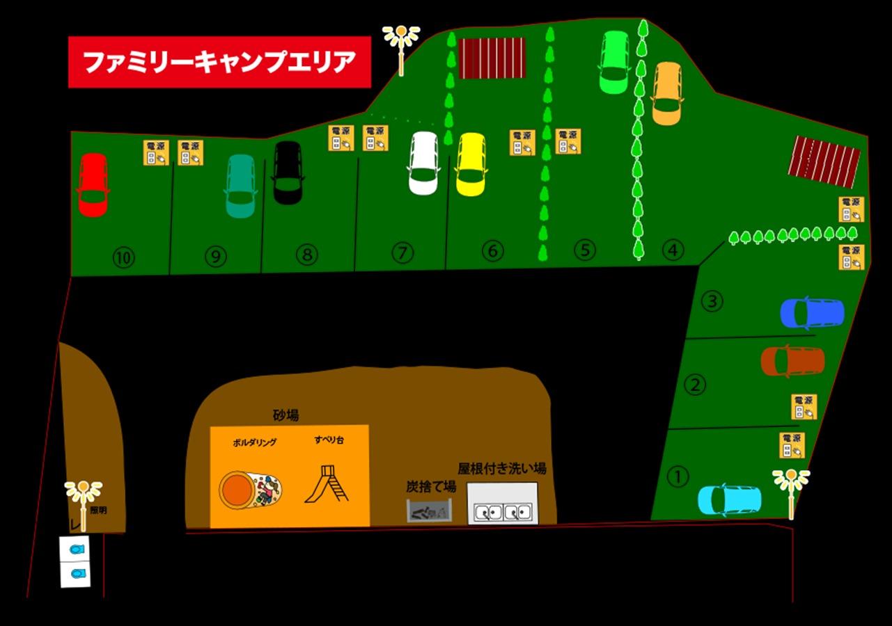 蒲生野の湯オートキャンプ場｜楽天トラベルキャンプ