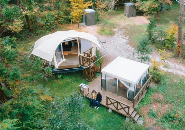 ツリードーム南信州まつかわ｜楽天トラベルキャンプ