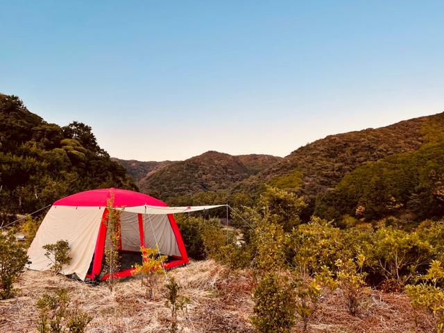 天空のワイルドキャンプ山｜楽天トラベルキャンプ