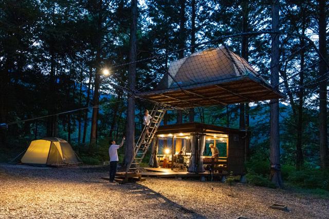 ツリードーム南信州まつかわ｜楽天トラベルキャンプ