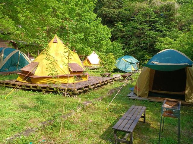 立神峡里地公園キャンプ場｜楽天トラベルキャンプ