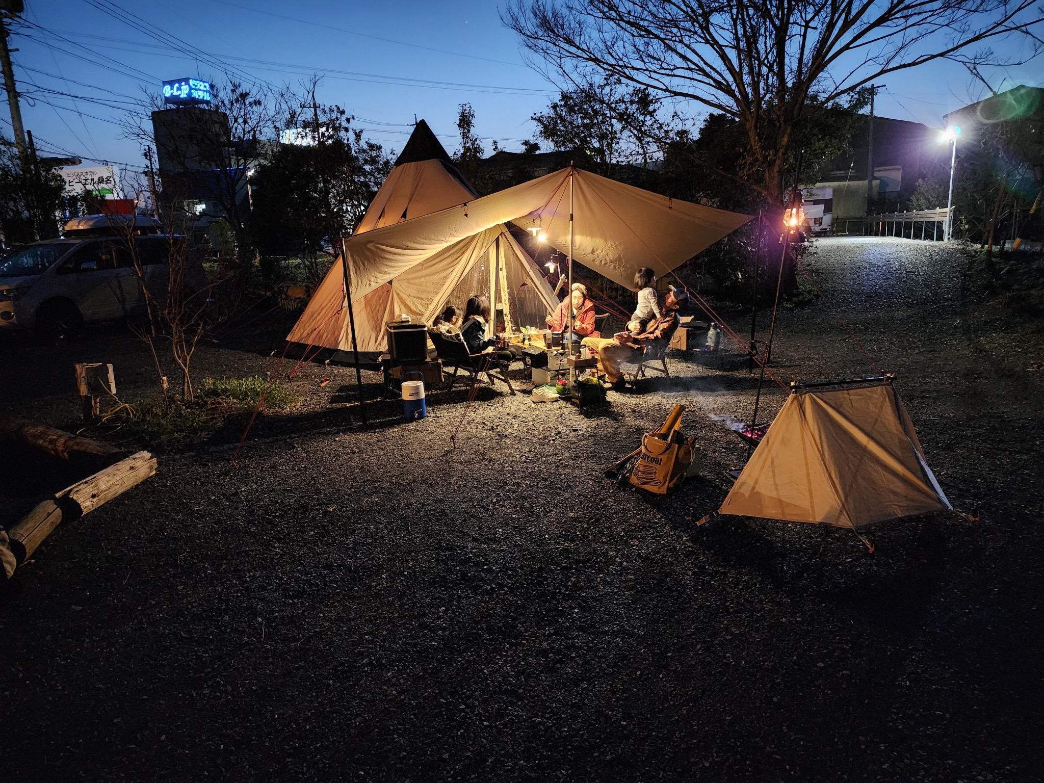 My Camp 桑名★初心者向けのキャンプ場★RVパーク桑名｜楽天トラベルキャンプ