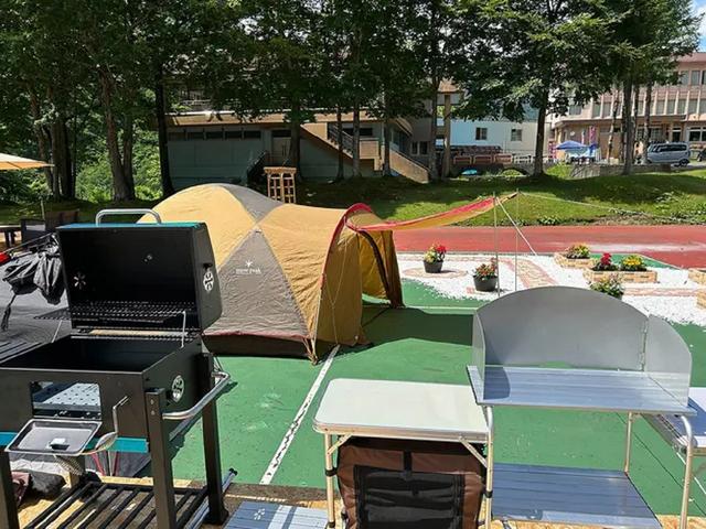 浅草山荘キャンプ場 【オールインクルーシブプラン】手ぶらでキャンプを楽しみたい方へ（2～5名用テント設置済）｜楽天トラベルキャンプ
