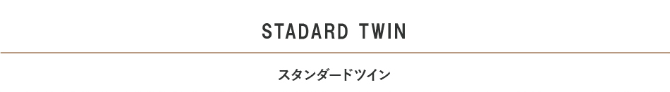 スタンダードツイン見出し