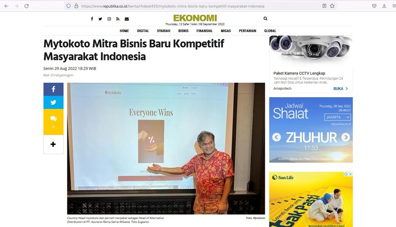 mytokoto Mitra Bisnis Baru