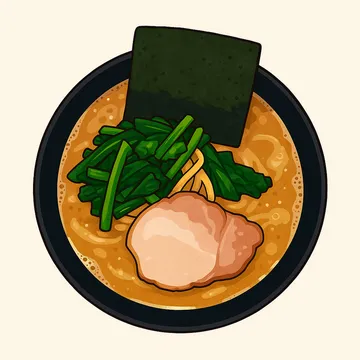 A beloved Tonkotsu-Shoyu ramen style deeply rooted in Minato-ku (such as Shinbashi). Best known for its highly addictive 