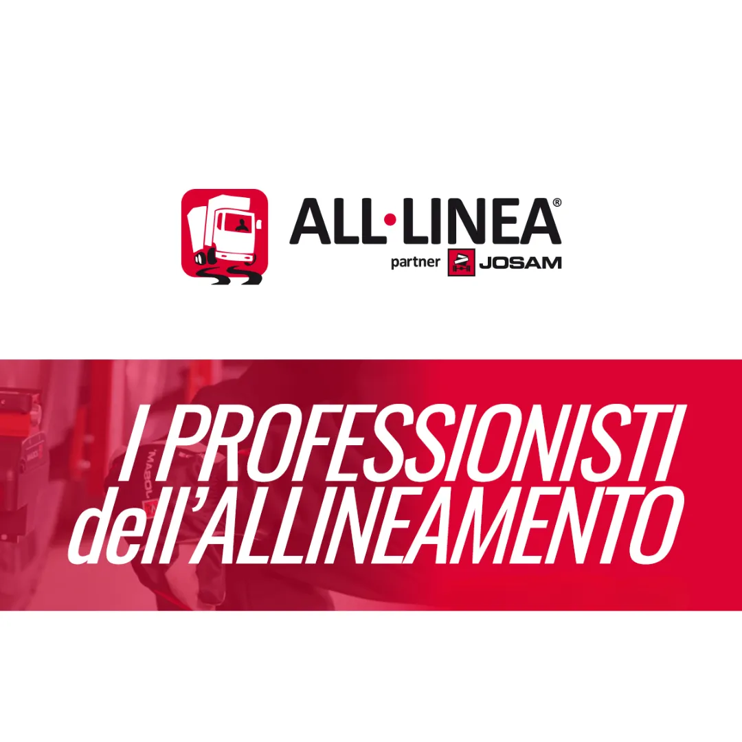 ALL•LINEA: i professionisti dell'allineamento. Partner JOSAM per precisione garantita.