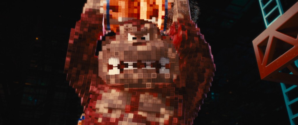 Fotograma de la película PIXELS de Adam Sandler