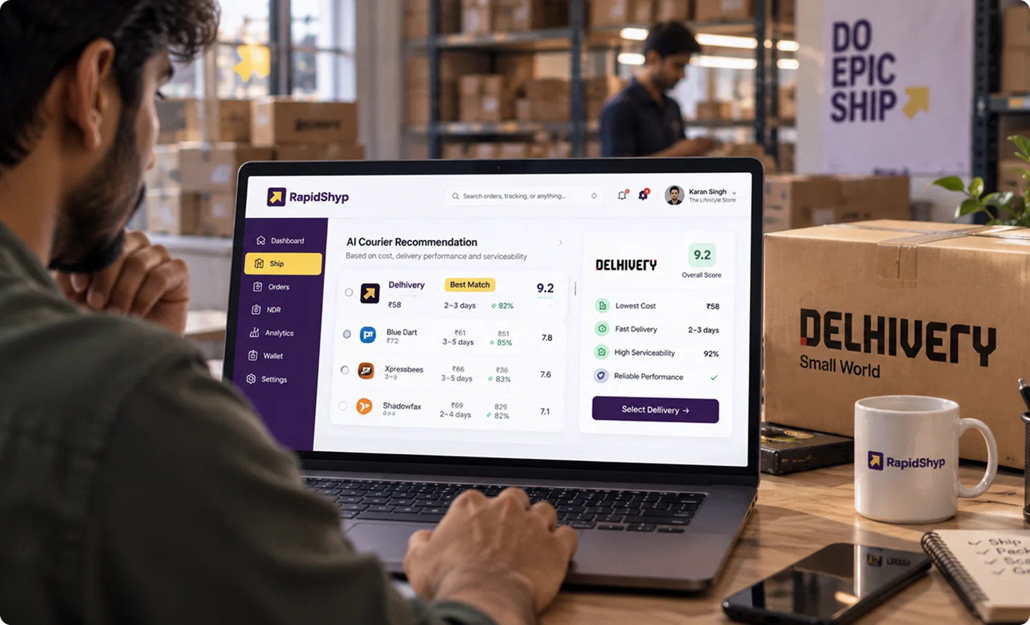 How to integrate Unicommerce with RapidShyp